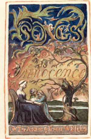 Songs of Innocence by Blake front cover