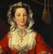 Close-up of Mary Edwards