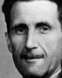 George Orwell smiling