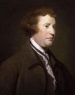 Painting of Edmund Burke