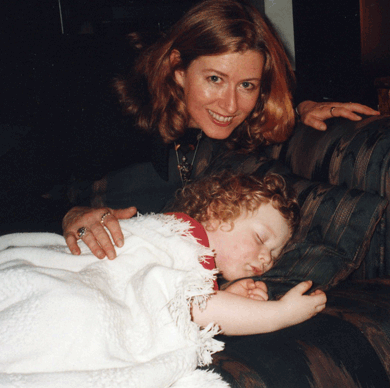 Irish mother and child