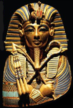 Tutankhamun's gold mask