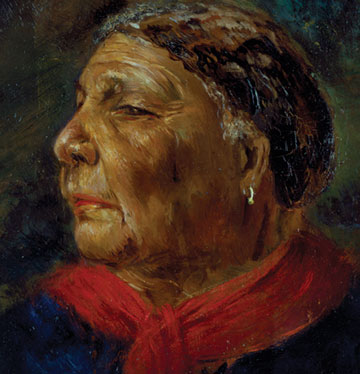 Portrait of Mary Seacole in old age