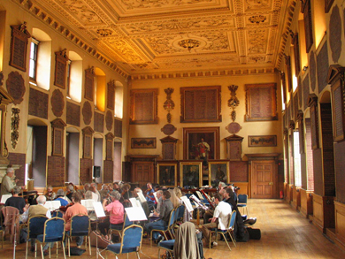 Great hall of St Bart's hospital