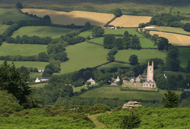 English fields showing Norfolk Rotation system