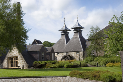A whisky distillery in the Speyside