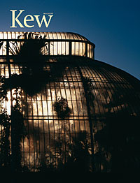 Palm House at Kew, lit at night